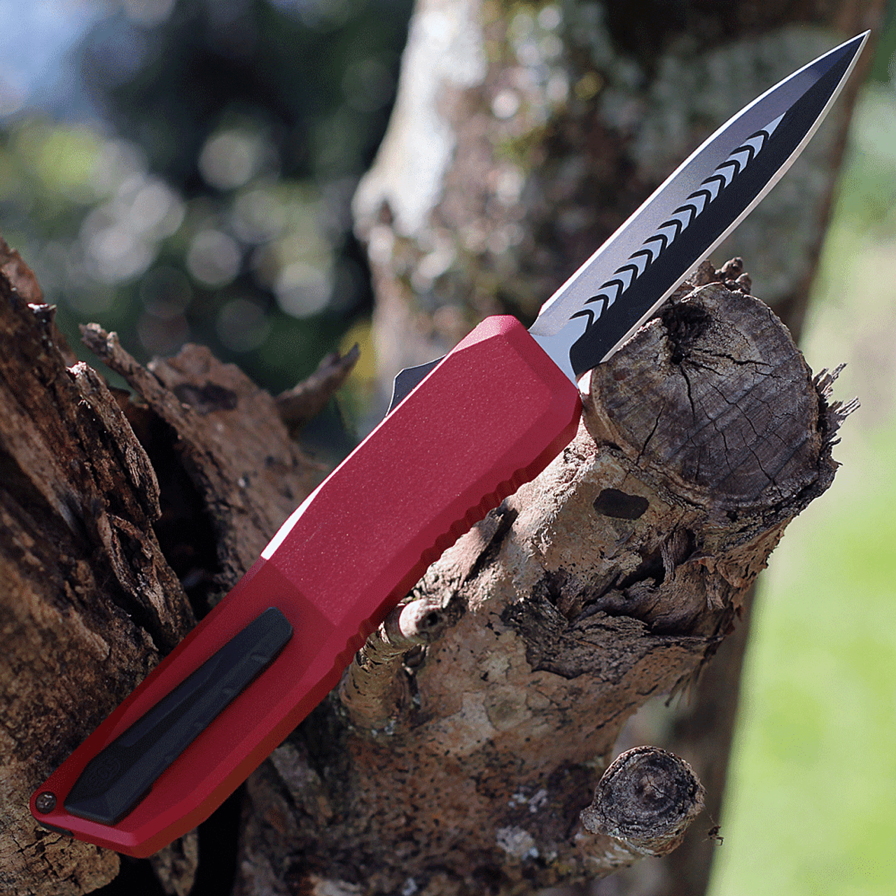 EOS Harpoon - Red / Carbon Aluminum (3.75" Black) HAR-02