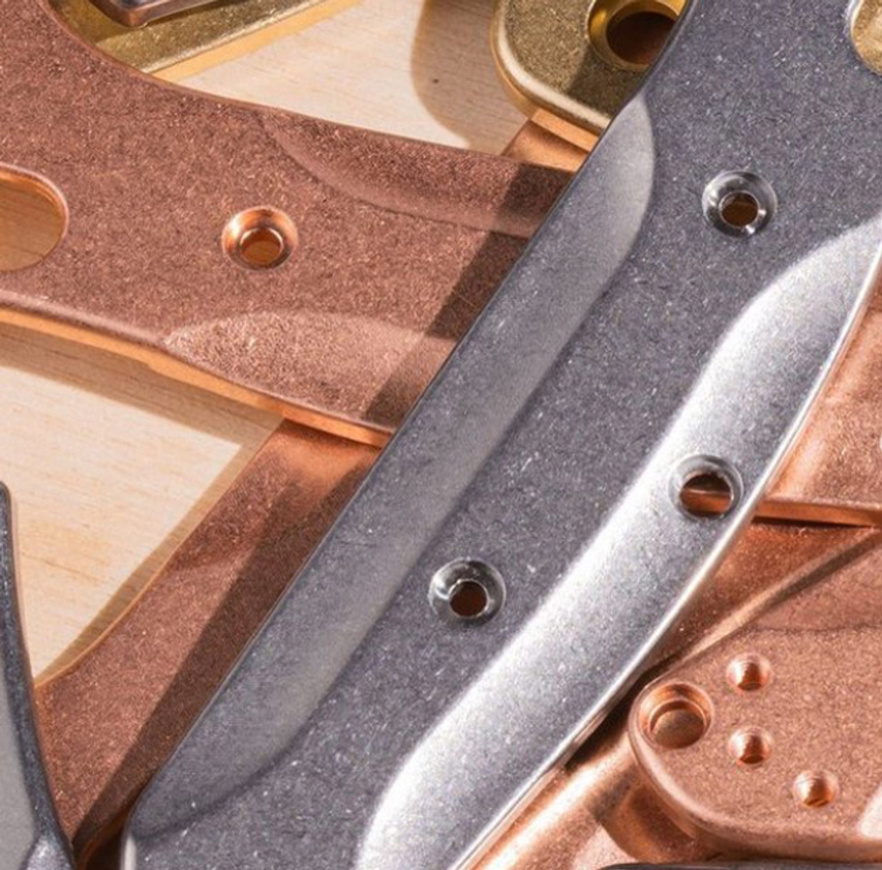 Flytanium Copper Scales - for Benchmade Mini Osborne 945