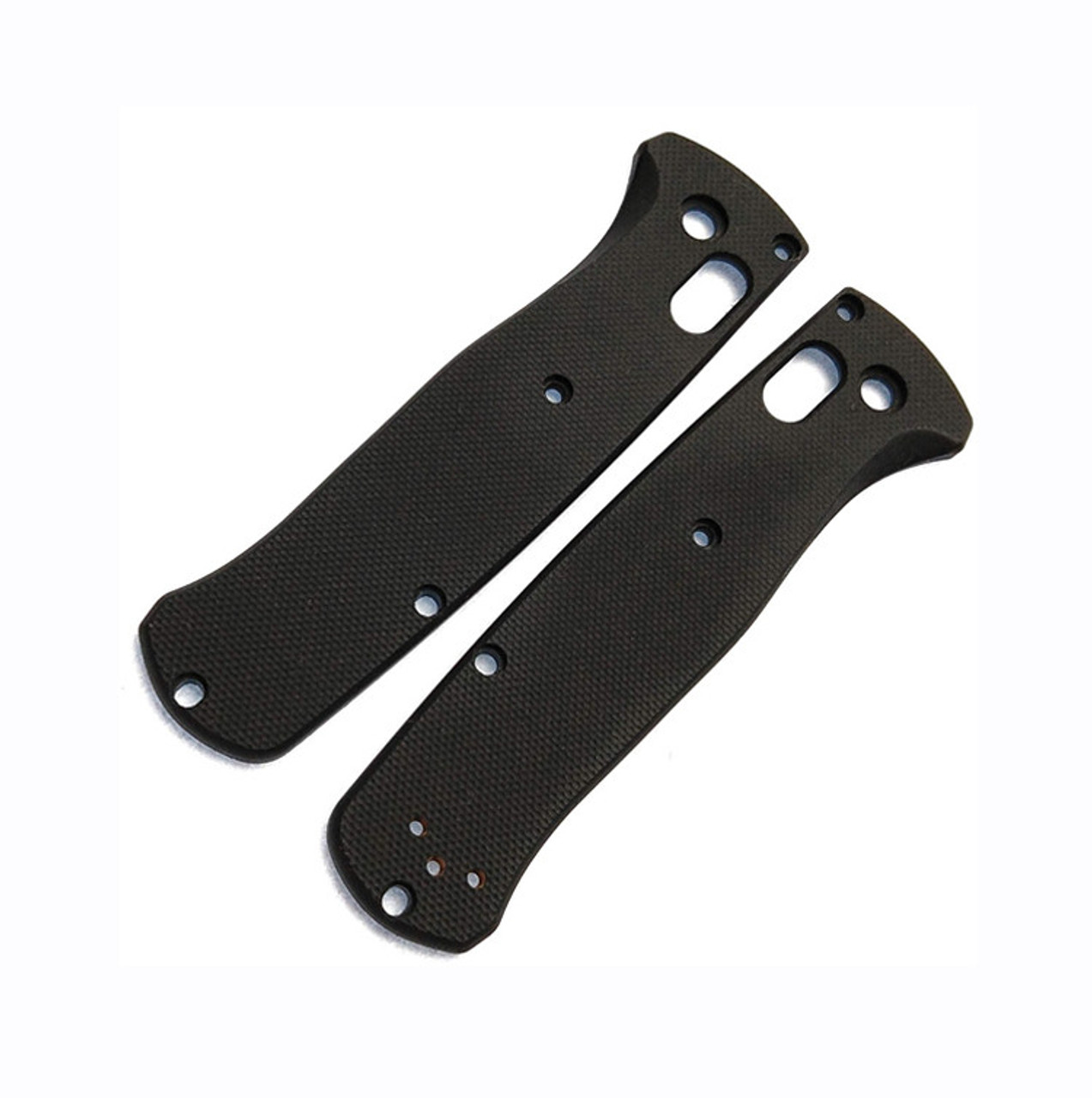 Flytanium Black G-10 Scales - for Benchmade Bugout