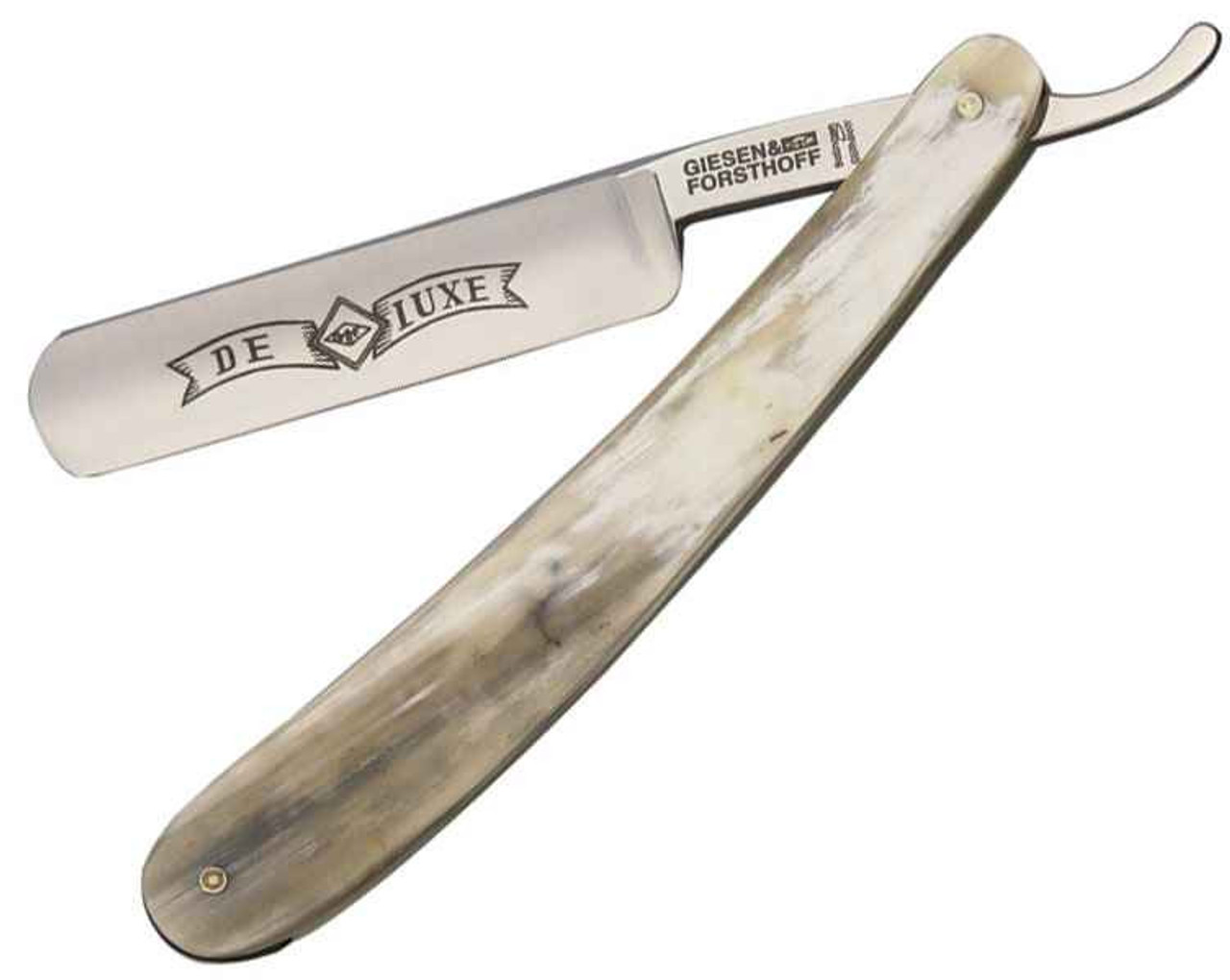 Timor Straight Razor 570, Real Horn handle, Carbon Steel 5/8
