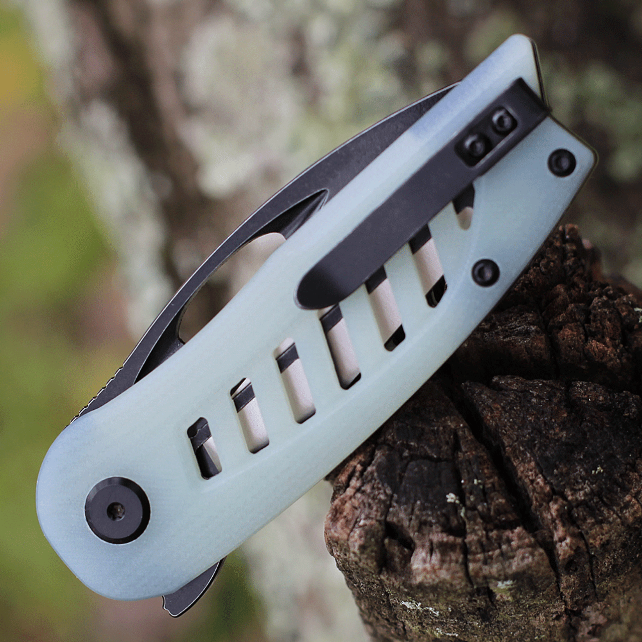 Bestech Knives Explorer - Transparent G-10 (2.87" D2) BG37C