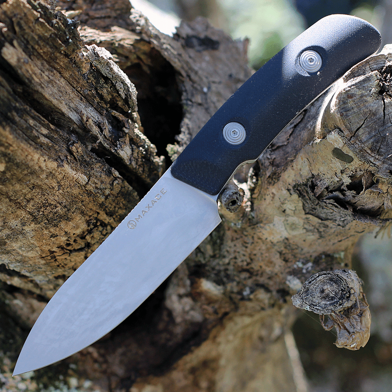 Maxace Baal Fixed Blade Black G10 (4.1” Vanadis 4E SW) MBL03