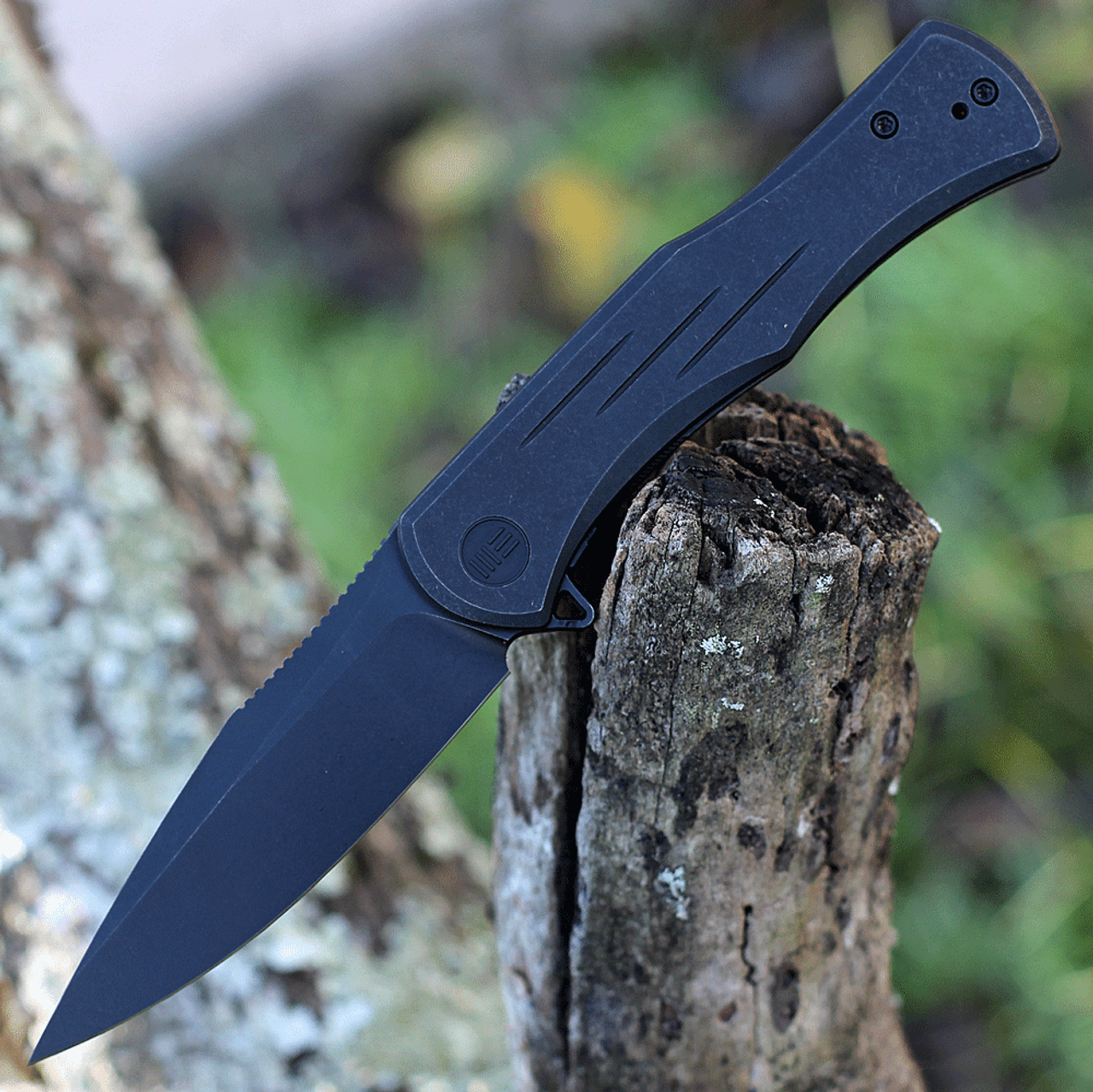 WE Knife Primoris Black Ti (3.5" CPM 20CV Black SW) 20047A-3