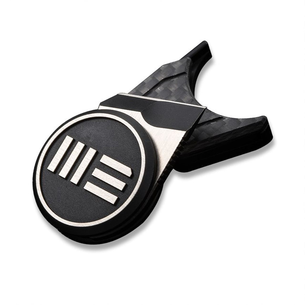 WE Knife Co. Quark Carbon Fiber (0.47" M390 Two-Tone) WE20021-2