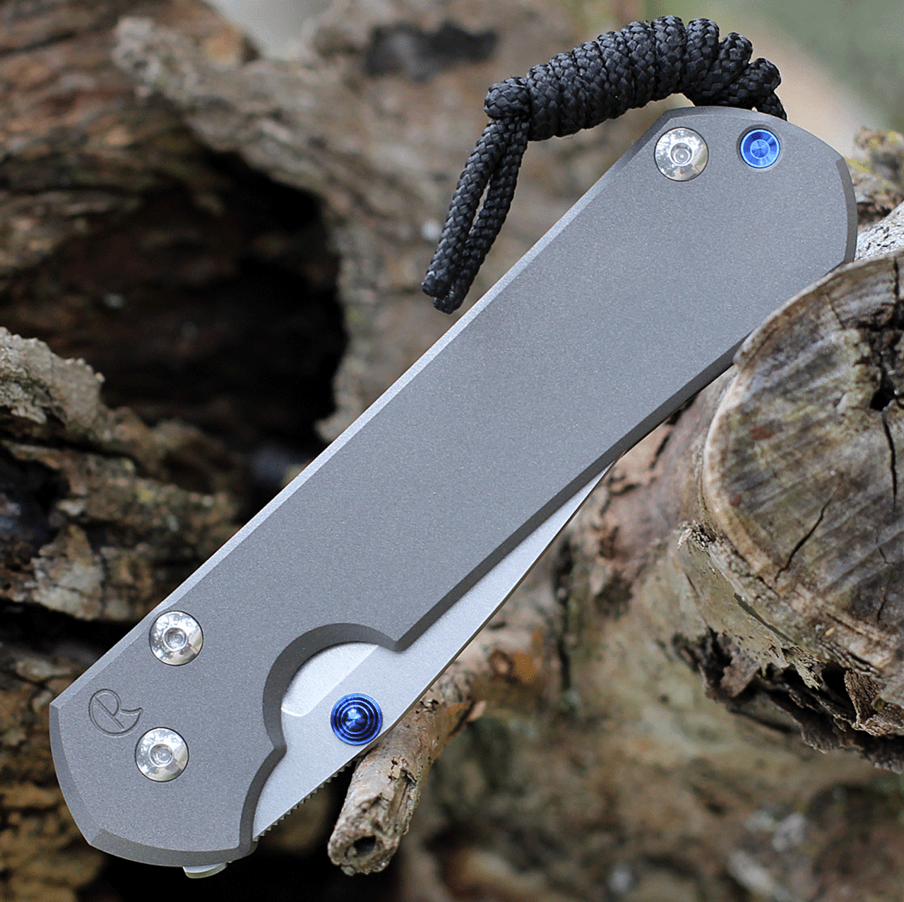 Chris Reeve Knives Large Sebenza 31, 3.61" CPM MagnaCut Stonewashed Drop Point Blade (L31-1000)