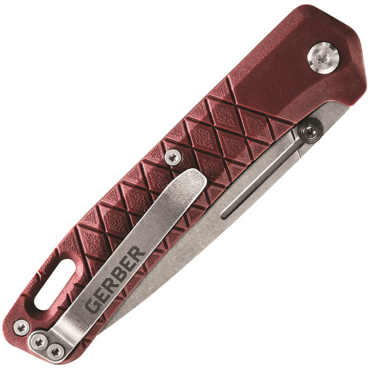 Gerber Zilch Drab Red GRN (3.1" Stonewashed) 30-001882