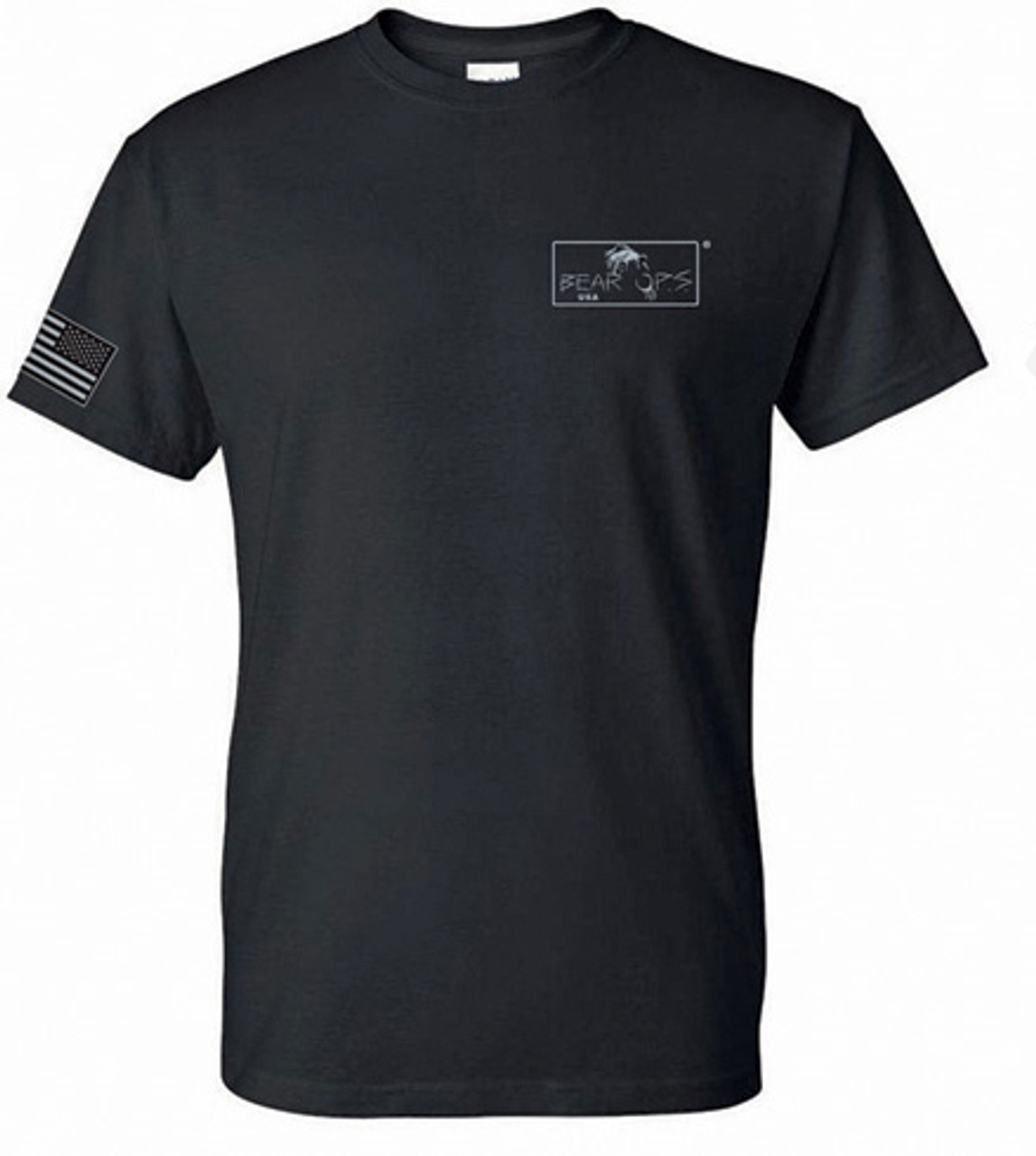 Bear & Son "Spin. Flip. Repeat." Balisong - Black T-Shirt (Medium)