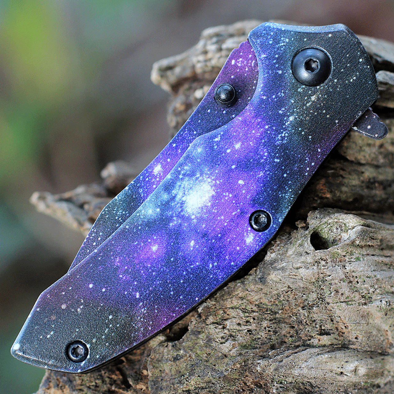 Rough Ryder Galaxy Space - Space Artwork (2.25" Black SS) RR2129