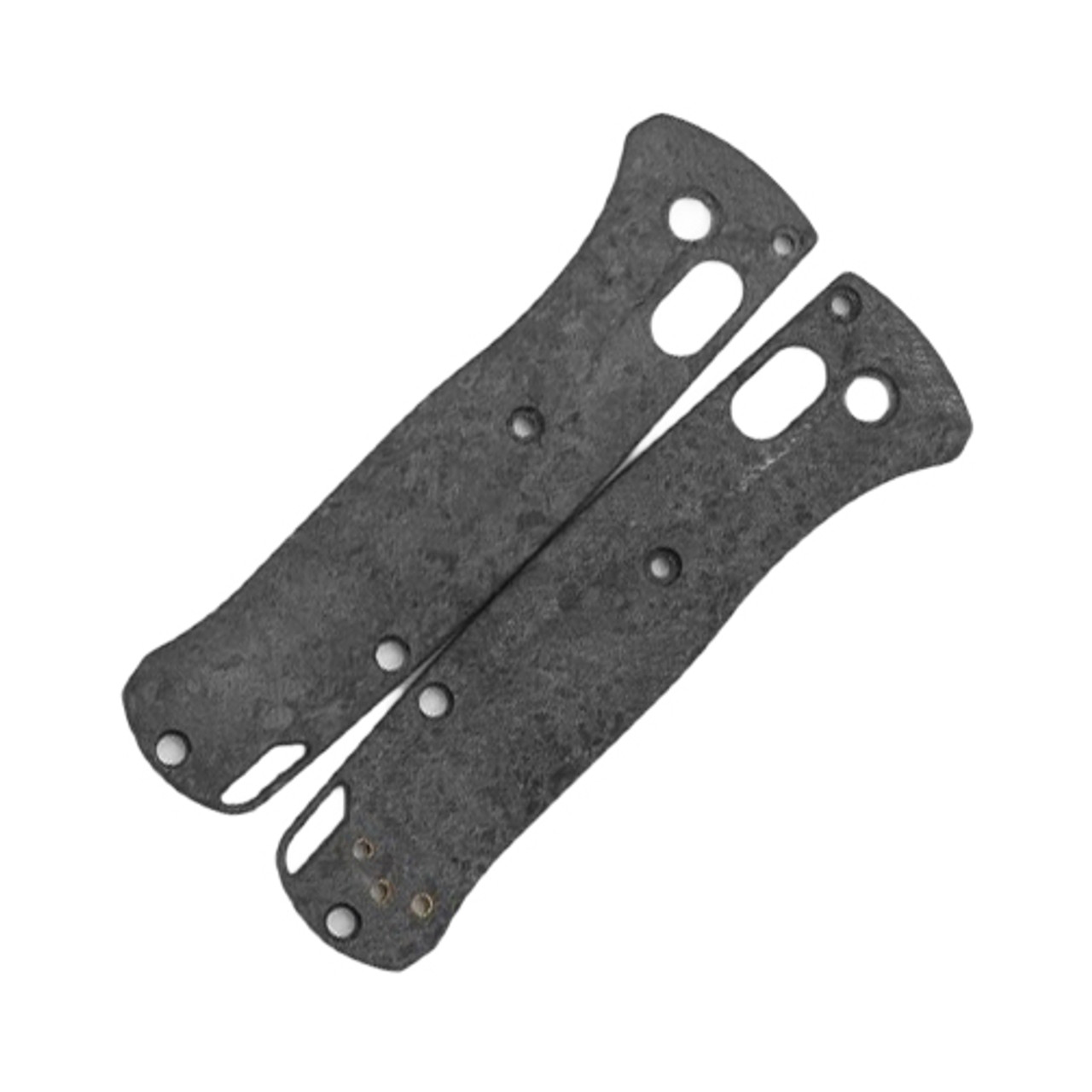 Flytanium Crossfade Shredded CF Scales - for Benchmade Bugout FLY-870