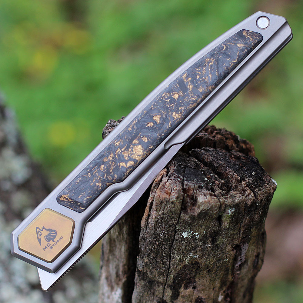 Maxace Persian MCPS01 | Gray & Ti | Knifeworks