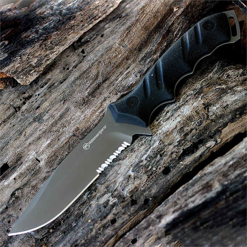 Kilimanjaro, 910094, Shira Survival Knife, Partially Serrated