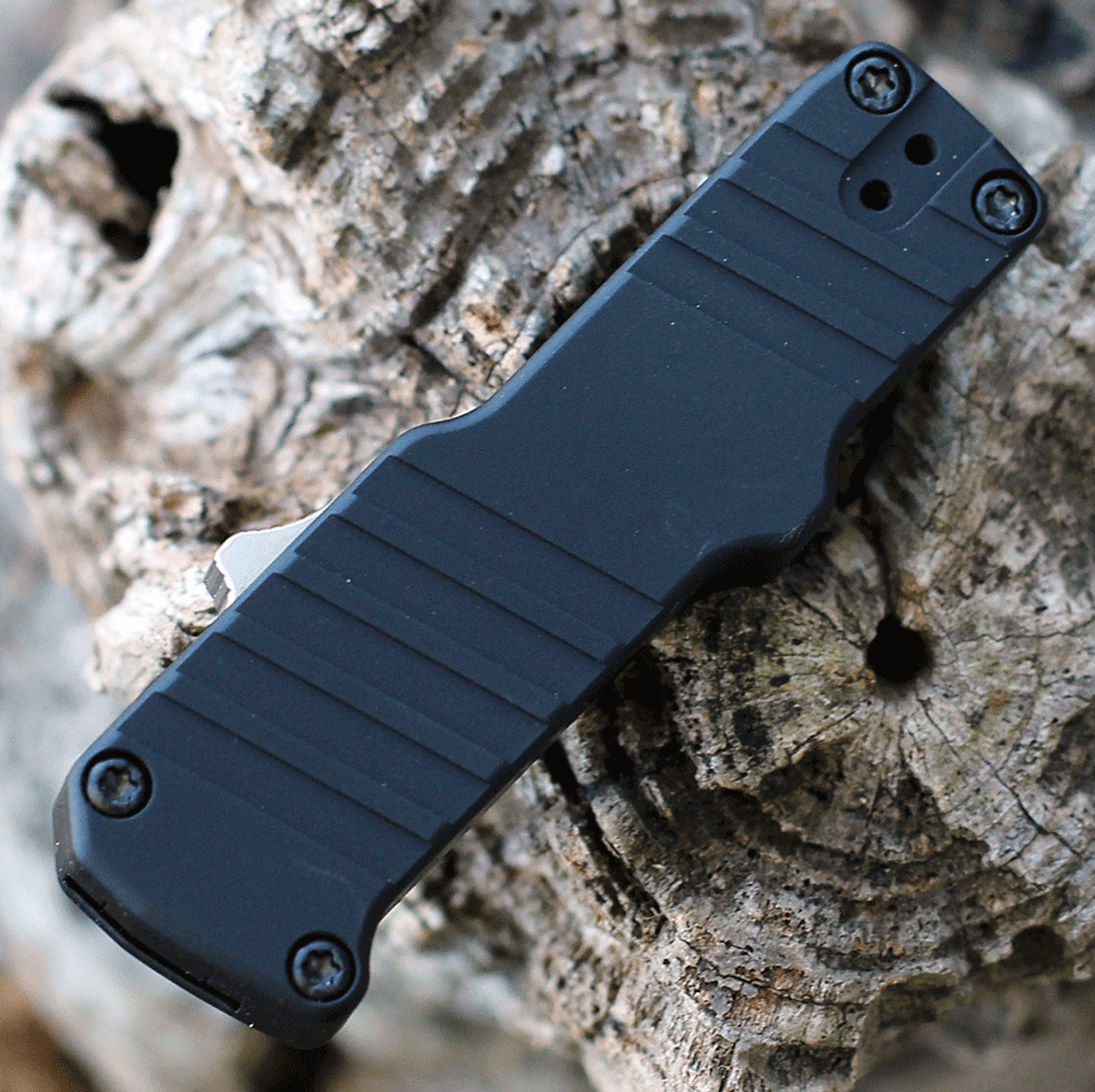 HK Micro Incursion OTF Automatic - Blk Alum. ( 1.9" 154CM SW) 54030