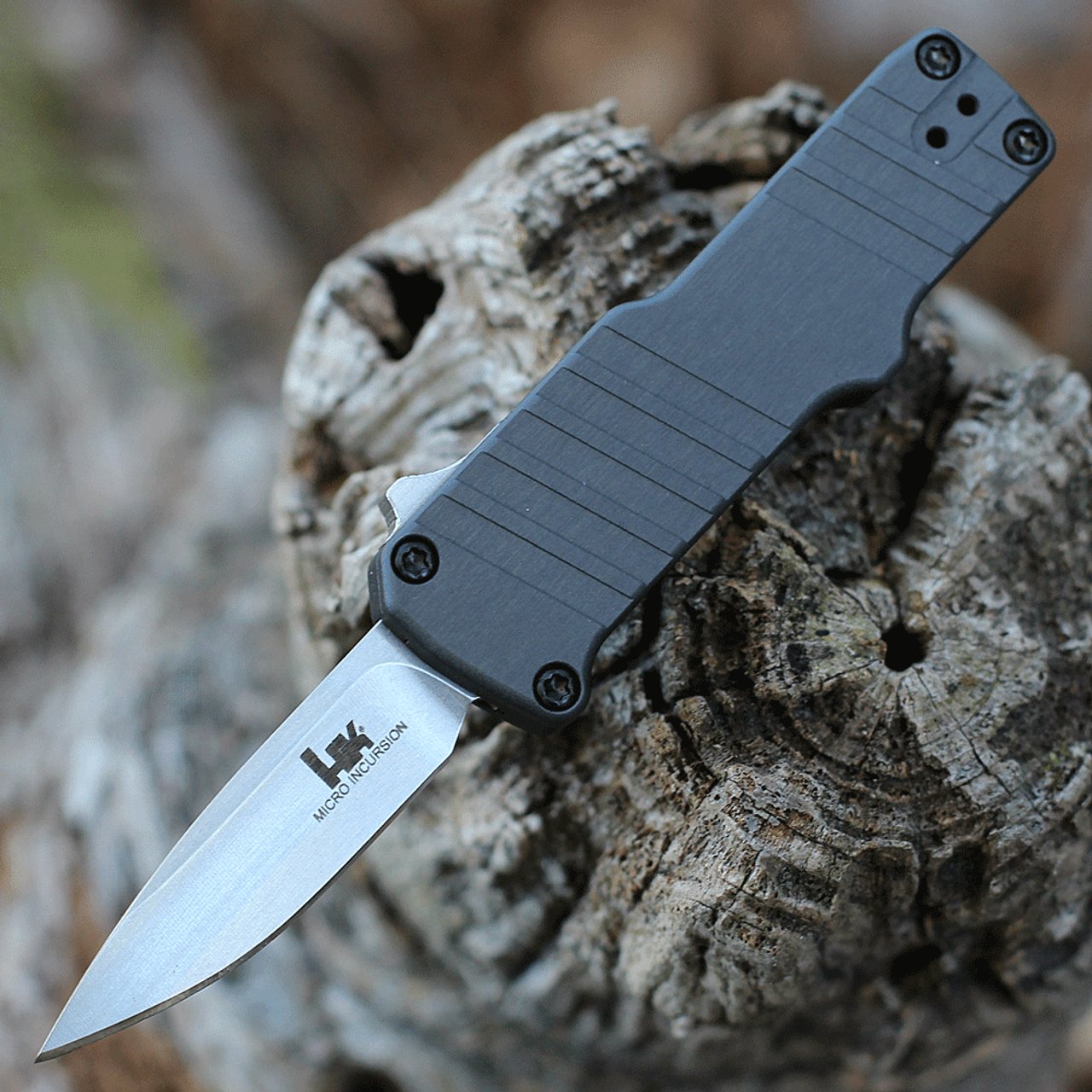 HK Micro Incursion OTF Automatic - Gray Alum. ( 1.9" 154CM SW) 54032