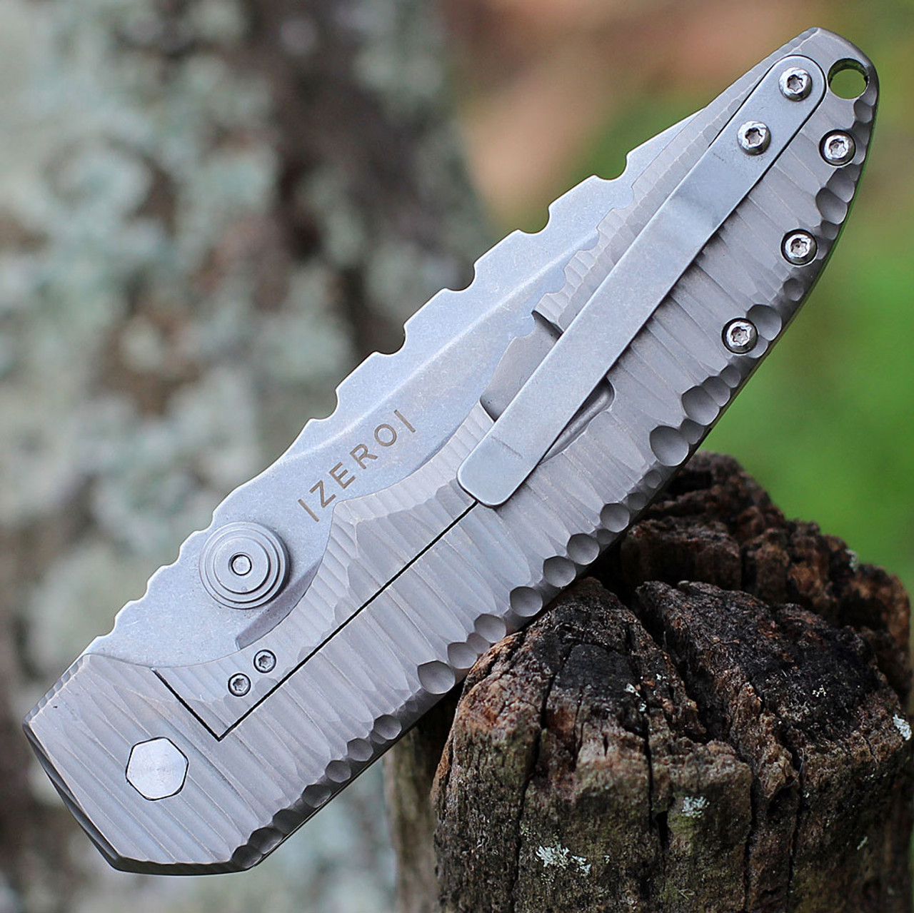 titanium combat knife