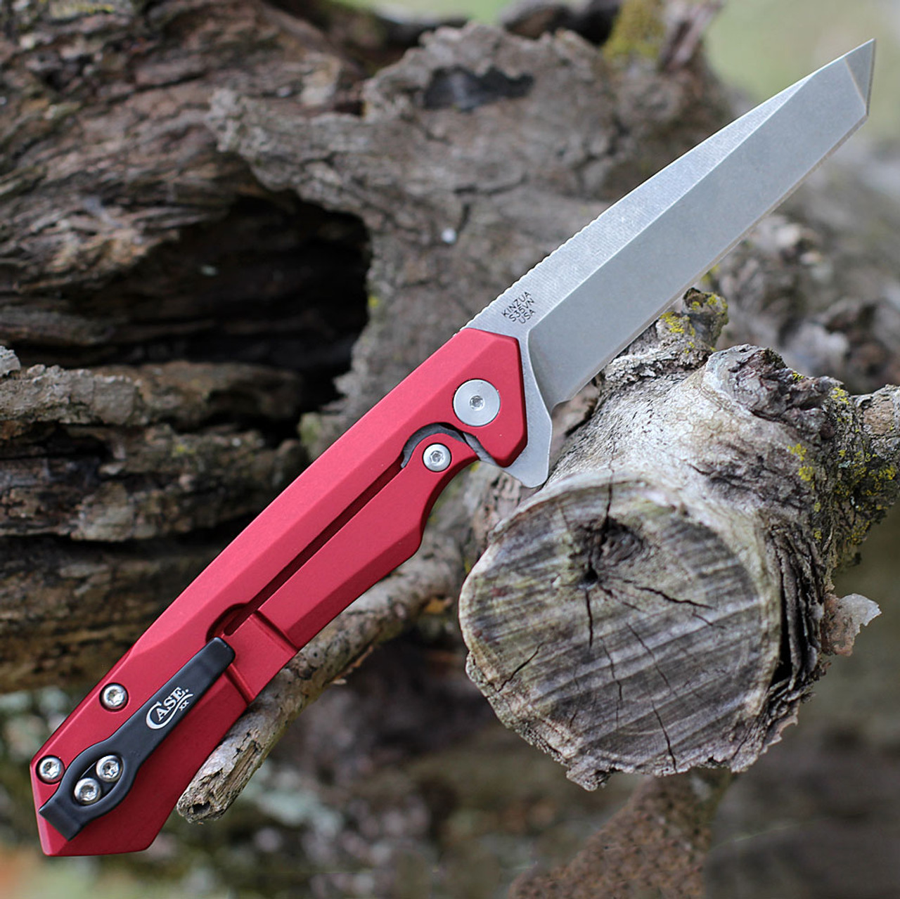 Case Kinzua Modern EDC | 64664 Red S35VN | Knifeworks