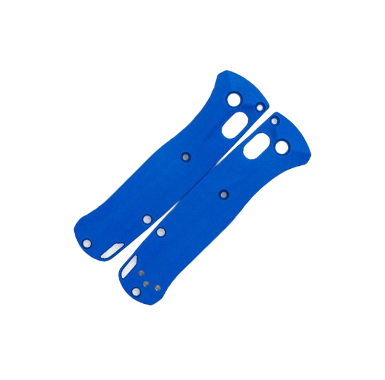 Flytanium Crossfade Blue G10 Scales - for Benchmade MINI Bugout