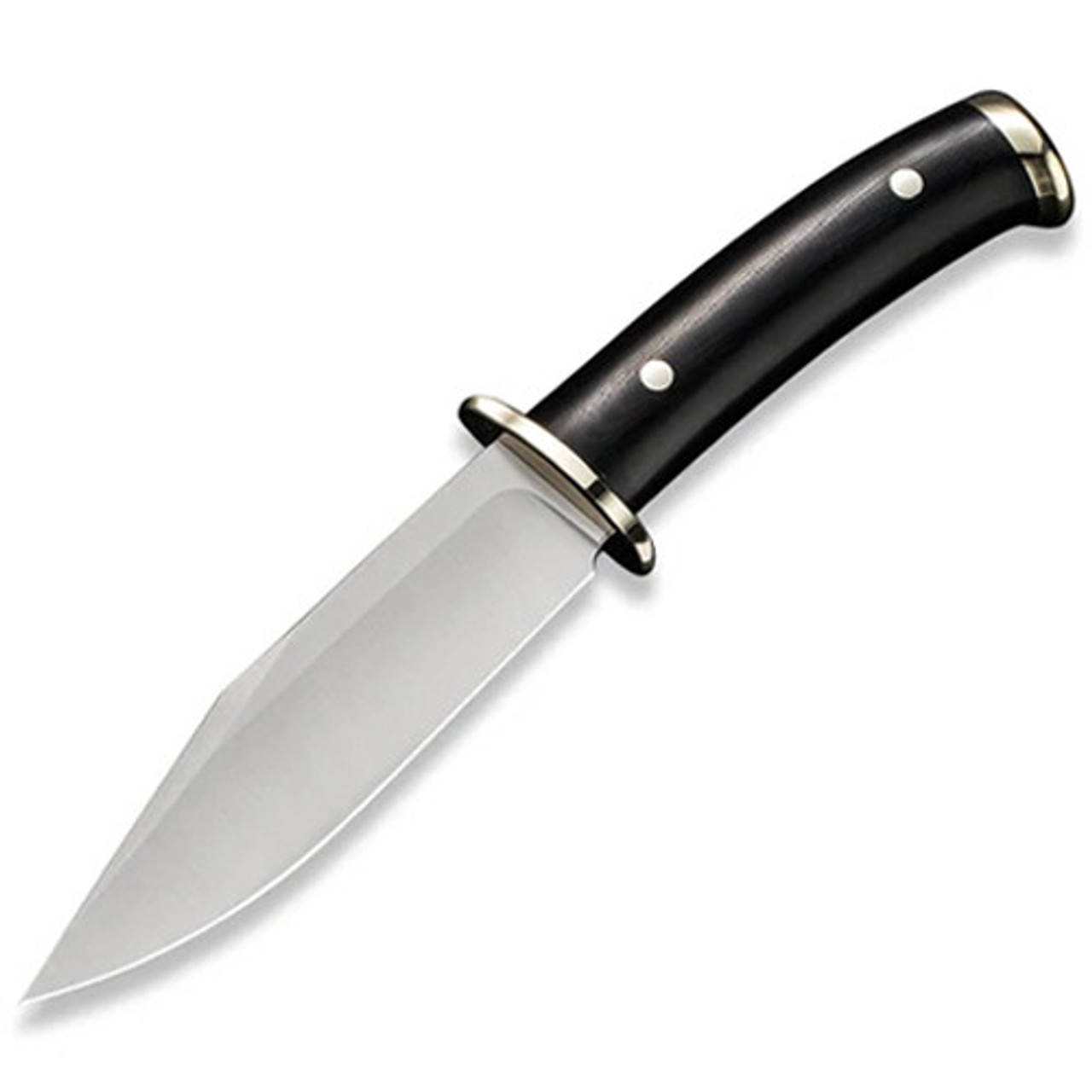 CIVIVI Teton Tickler Fixed Blade Knife (C20072-1)-5.45" Satin D2 Clip Point Blade, Black G-10 Handle