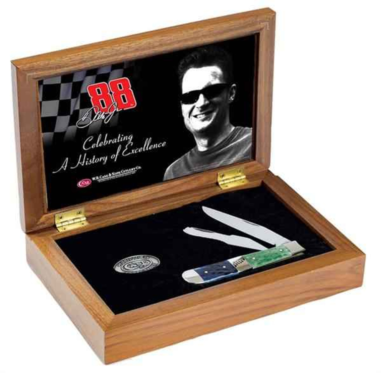 Case Trapper 8886 - Tru-Sharp Surgical Stainless Steel, Dale Earnhardt Commemorative (8254 SS)