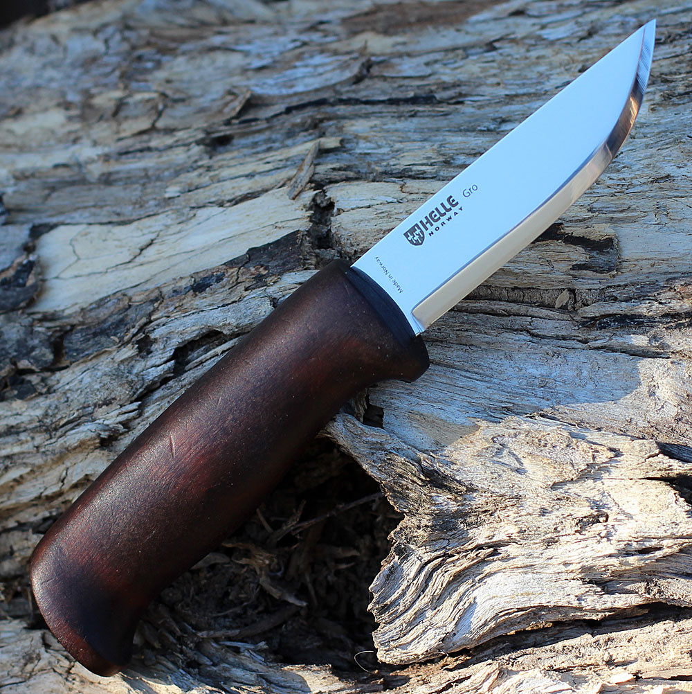 Helle Gro Fixed Blade | 07 Birch Wood | Knifeworks