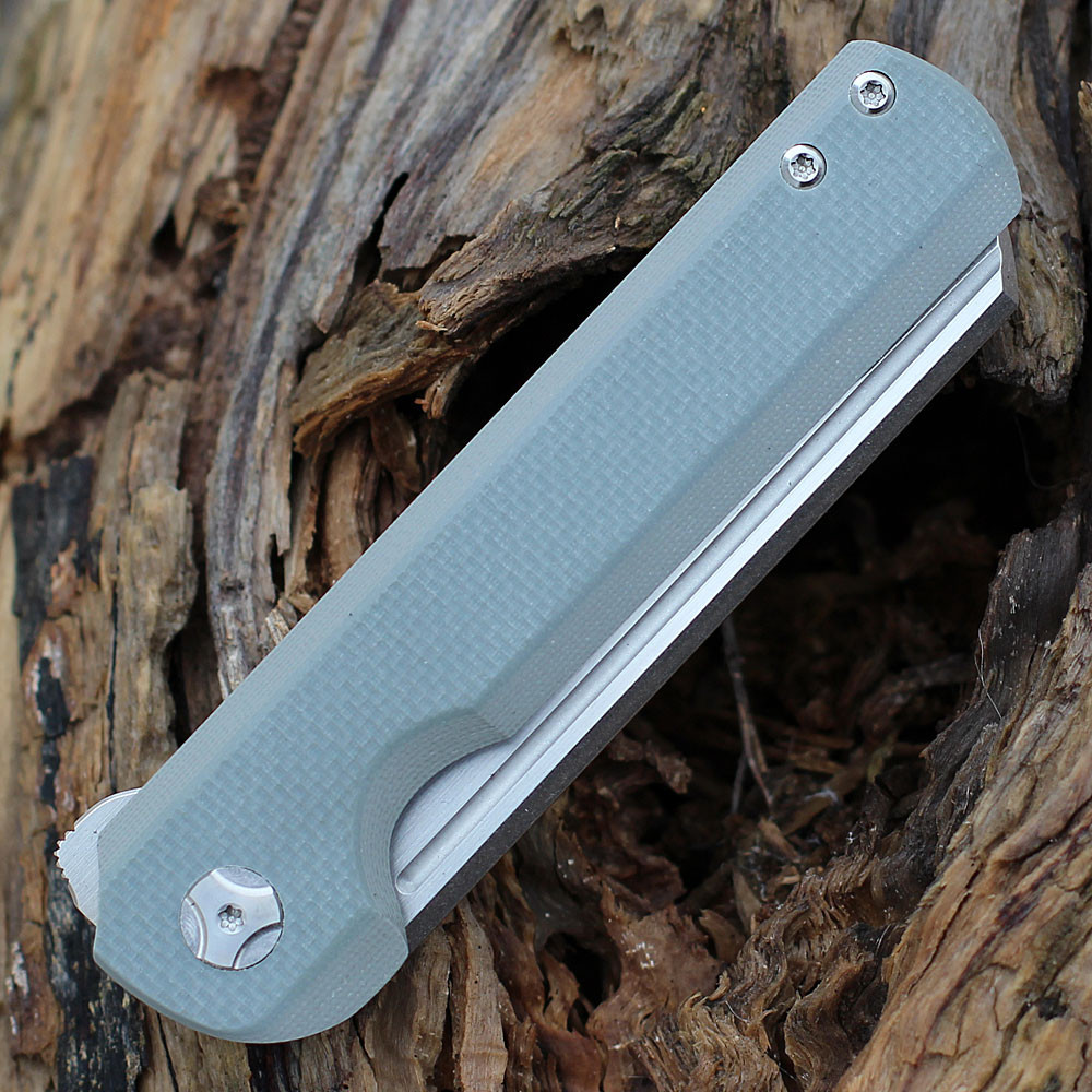 Arcform Slimfoot ARC-121 | Titanium + Gray G10 - Knifeworks