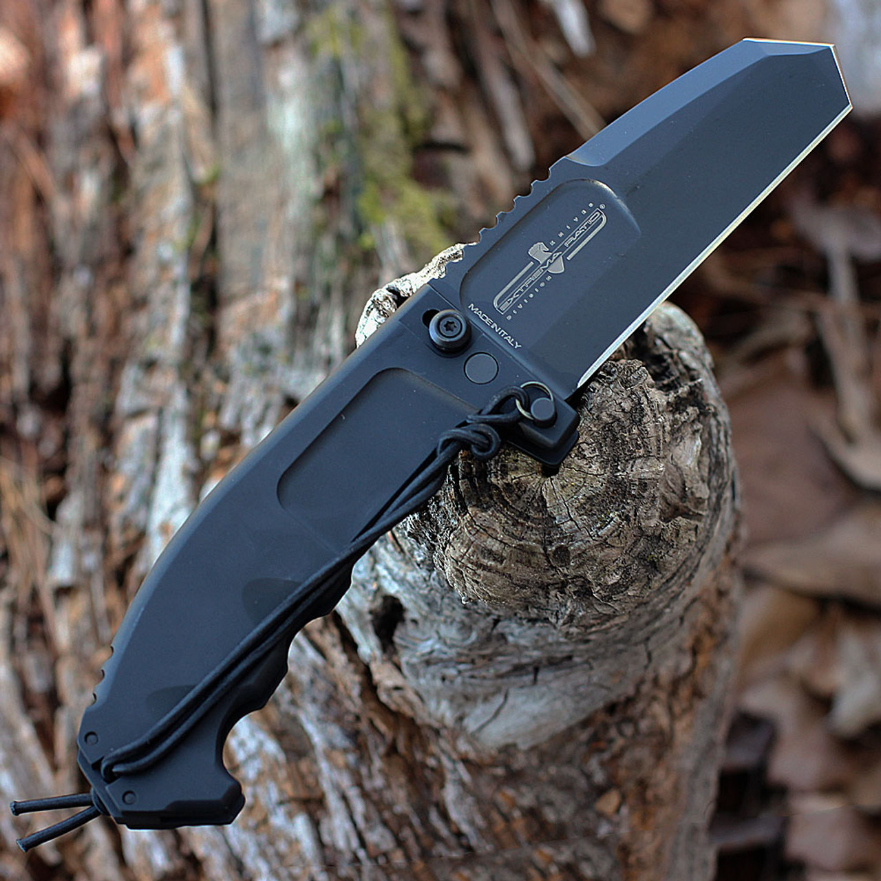 Extrema Ratio RAO Avio Survival Kit - Black Alum. (4.35" N690 Blk Tanto)