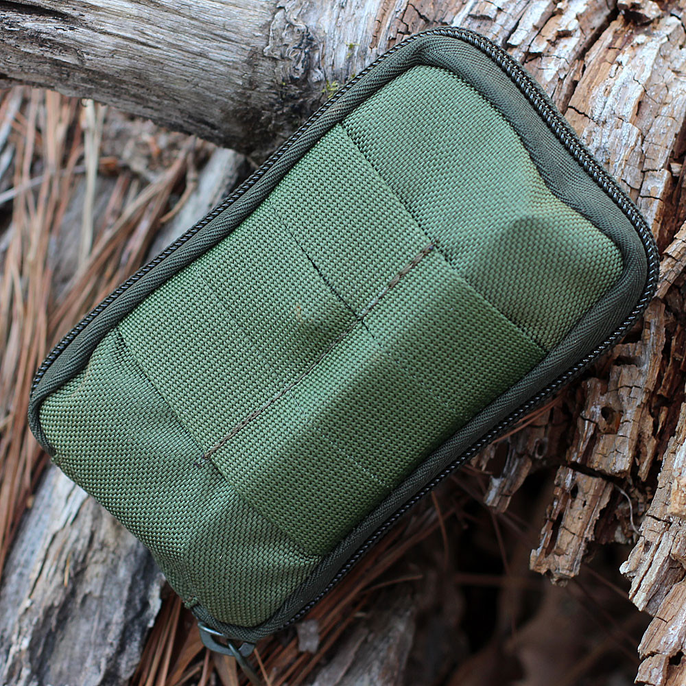 Extrema Ratio RAO Avio EX130RAOAVIO green MOLLE survival kit — whistle compass paracord flint purification snare wire saw light sharpener