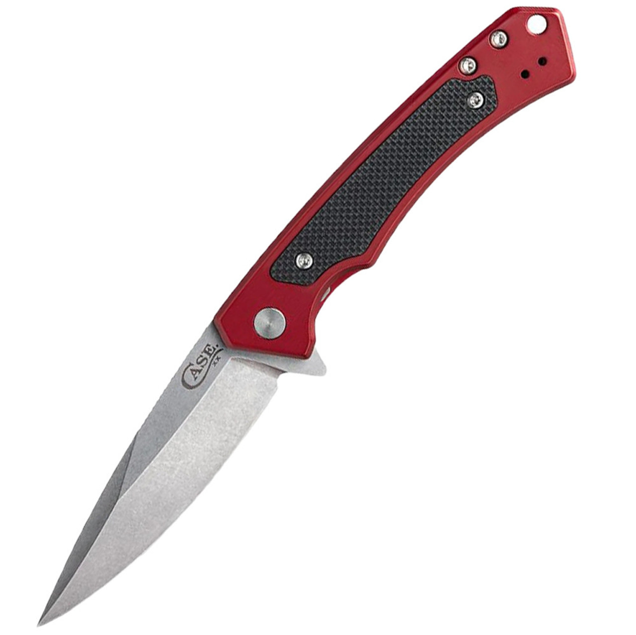 Case Marilla Modern EDC - Red Alum /Blk G-10 (3.4" S35VN SW) 25881 - Knifeworks