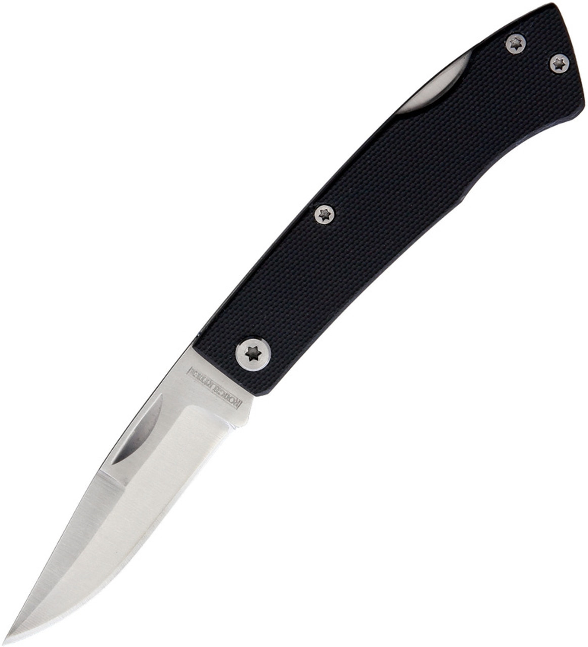 Rough Ryder Lockback - Black G-10 (2.5" 440A Satin) RR2178