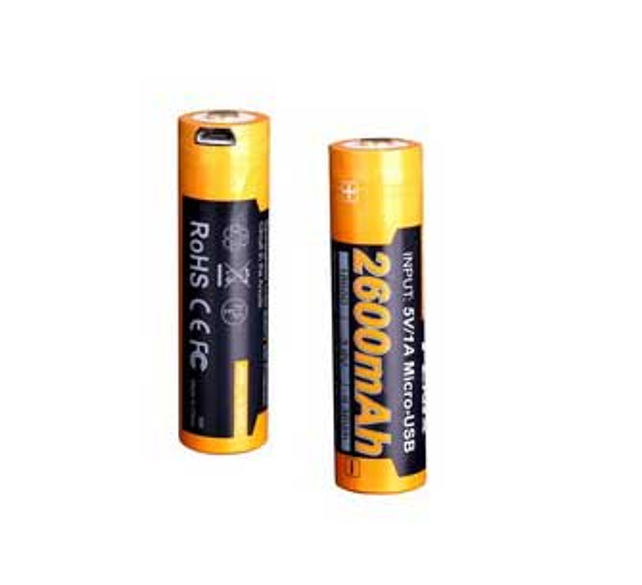 Fenix ARB-L18-2600U USB Rechargeable 18650 Li-ion Battery