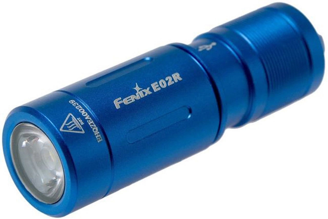 Fenix E02R - 200 Lumens - Mini Lampe rechargeable