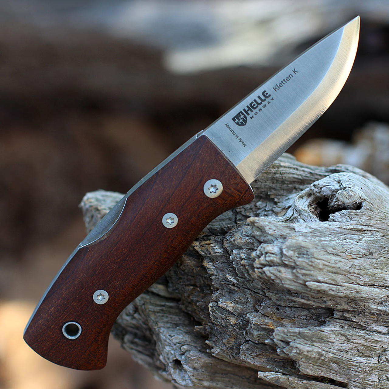 Helle Kletten | Kebony Wood | Knifeworks