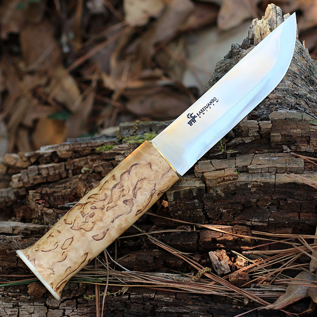 Karesuando Kniven Sami Bjornen Curly Birch (5.13" 12C27) 3514-10