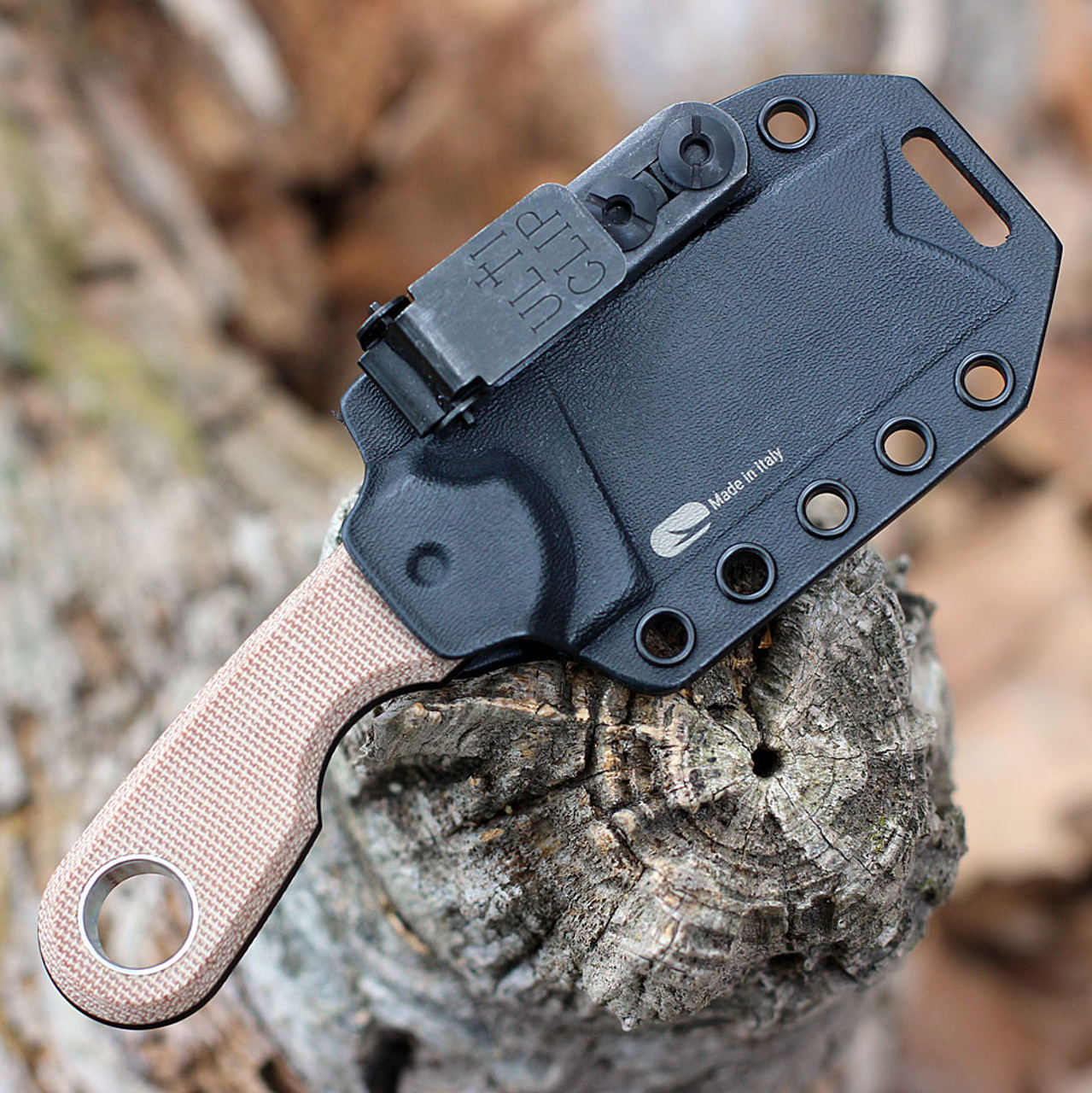 Viper Berus 2 Fixed Blade - Natural Micarta (2.5" M390 Blk) VT4014DCN