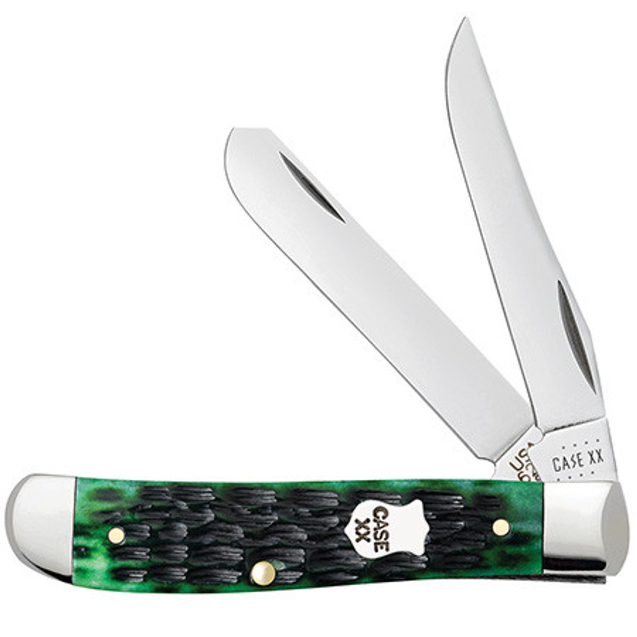 Case Mini Trapper 71226 Bermuda Green Bone w/Tin (6207 SS)