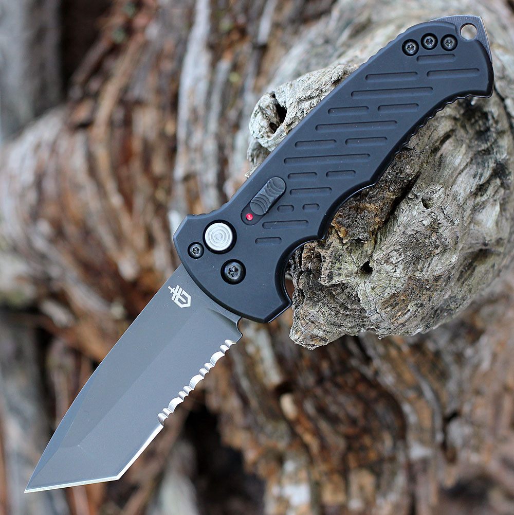 Gerber 06 Auto Blk Aluminum ( 3.5