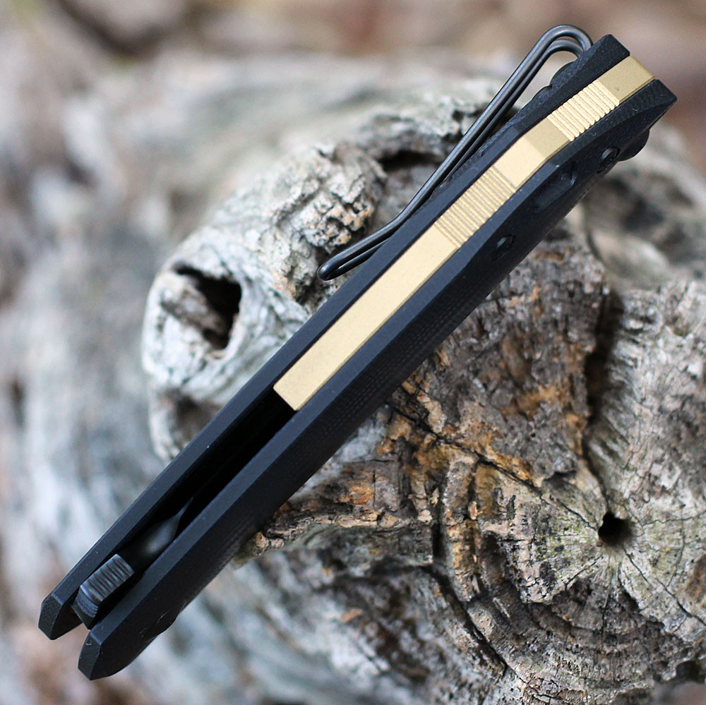 GiantMouse ACE Corta 3.1 in. M390 Blackout Black G10 | Knifeworks
