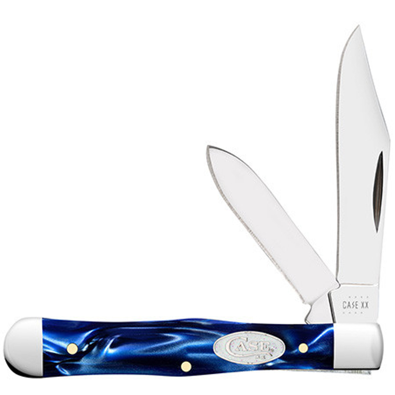 Case Small Swell Center Jack 23444 SparXX Blue Pearl Kirinite (10225 1/2 SS)