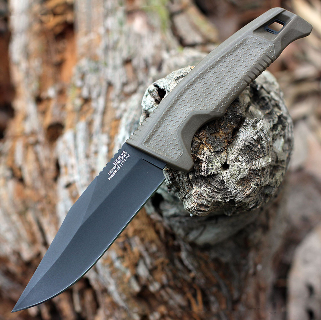 SOG Recondo FX MK1 Series (4.6" 440C Black TiNi) 17220357