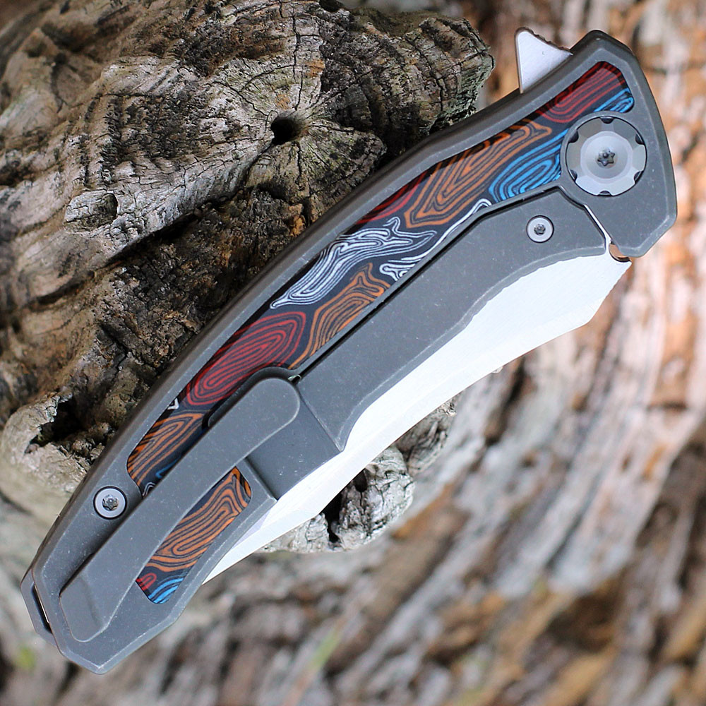 Maxace Halictus 2.0 | MHLT203 Ti + G10 | Knifeworks