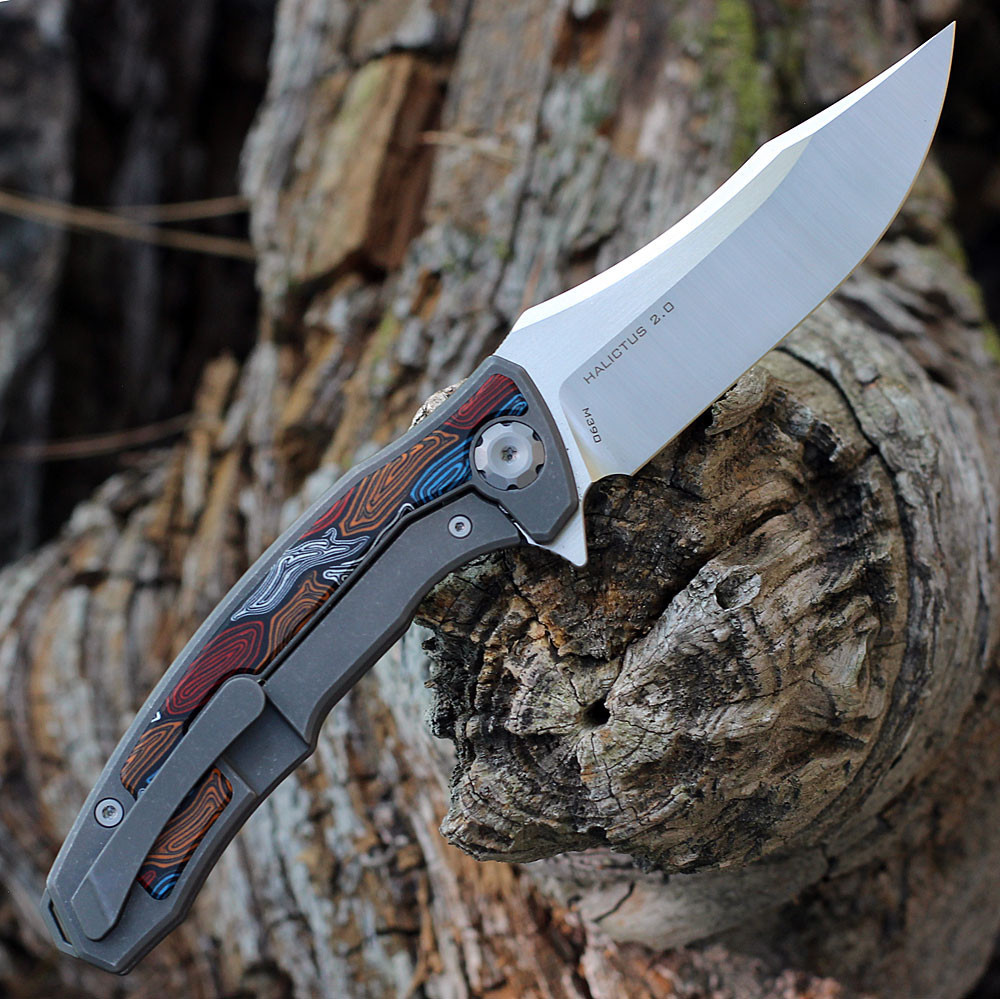 Maxace Halictus 2.0 | MHLT203 Ti + G10 | Knifeworks