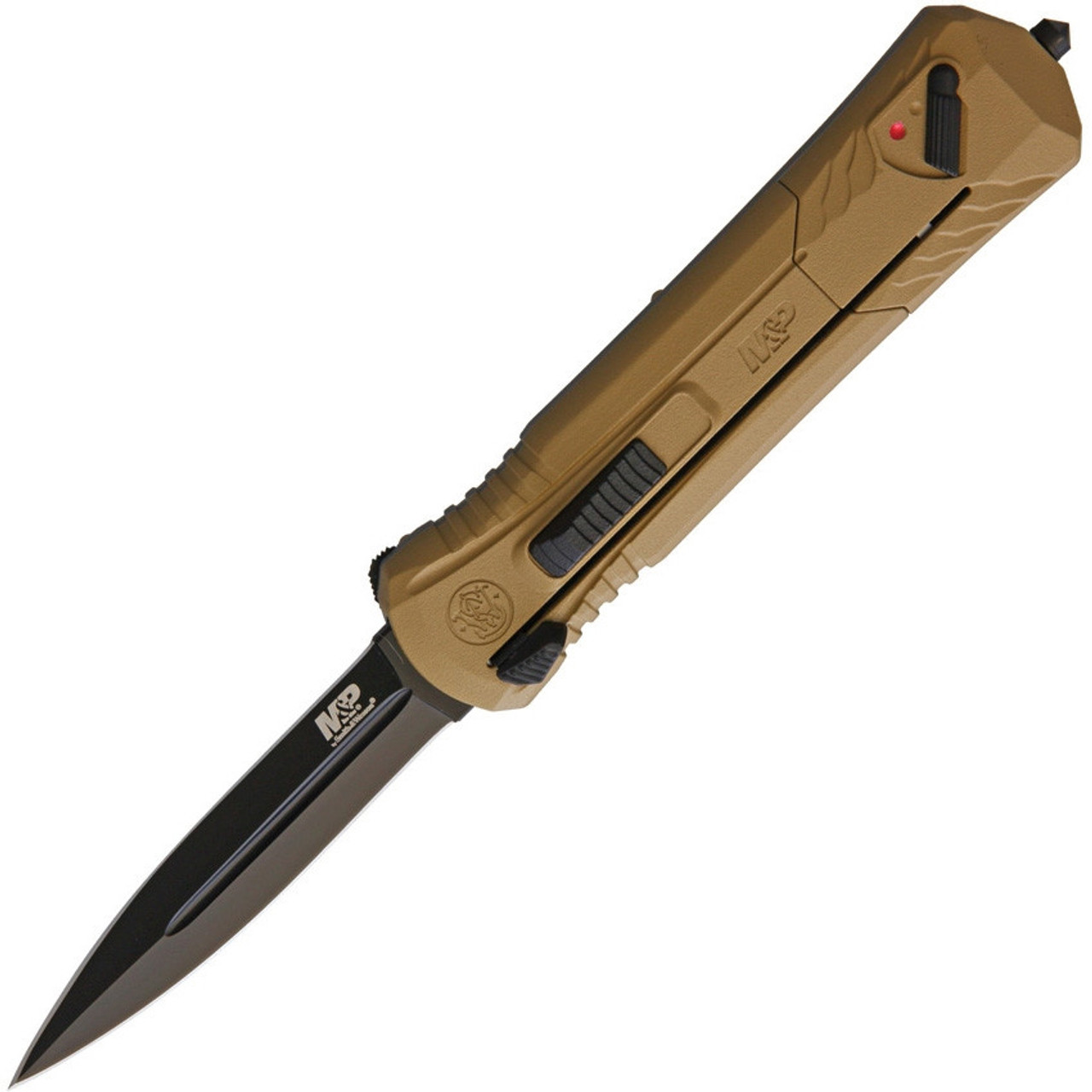 S & W Assisted OTF Automatic - Tan Alum. (3.25" AUS8 SS) SW1092050