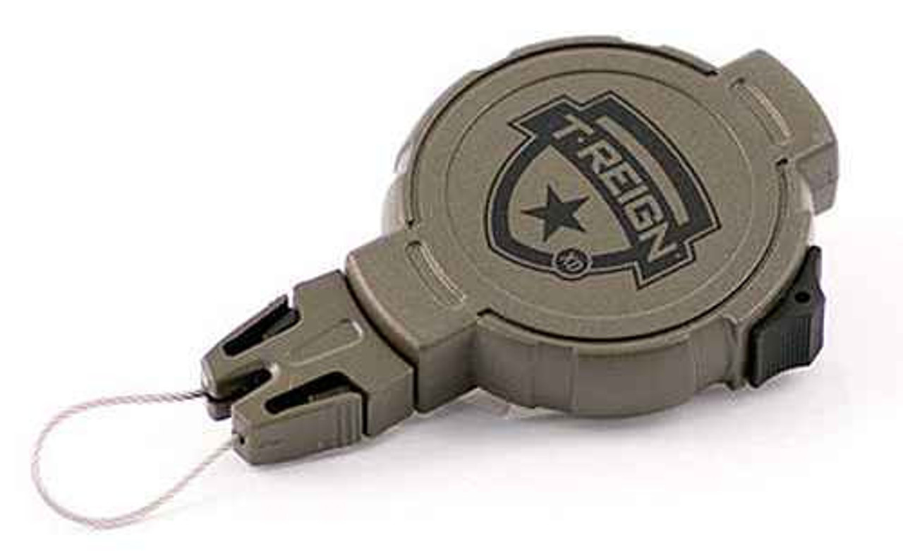 T-Reign Large Retractable Gear Tether with Rotating clip