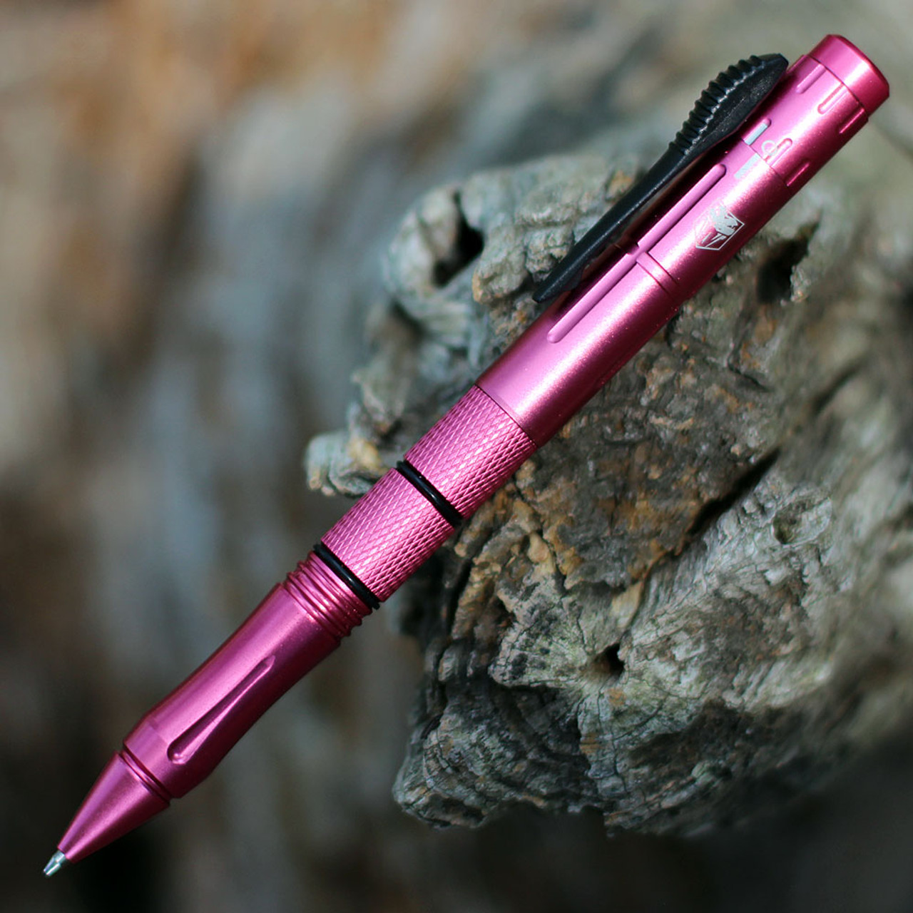 CobraTec Knives Pink OTF Pen Knife (Drop Point) PKOTFPDNS