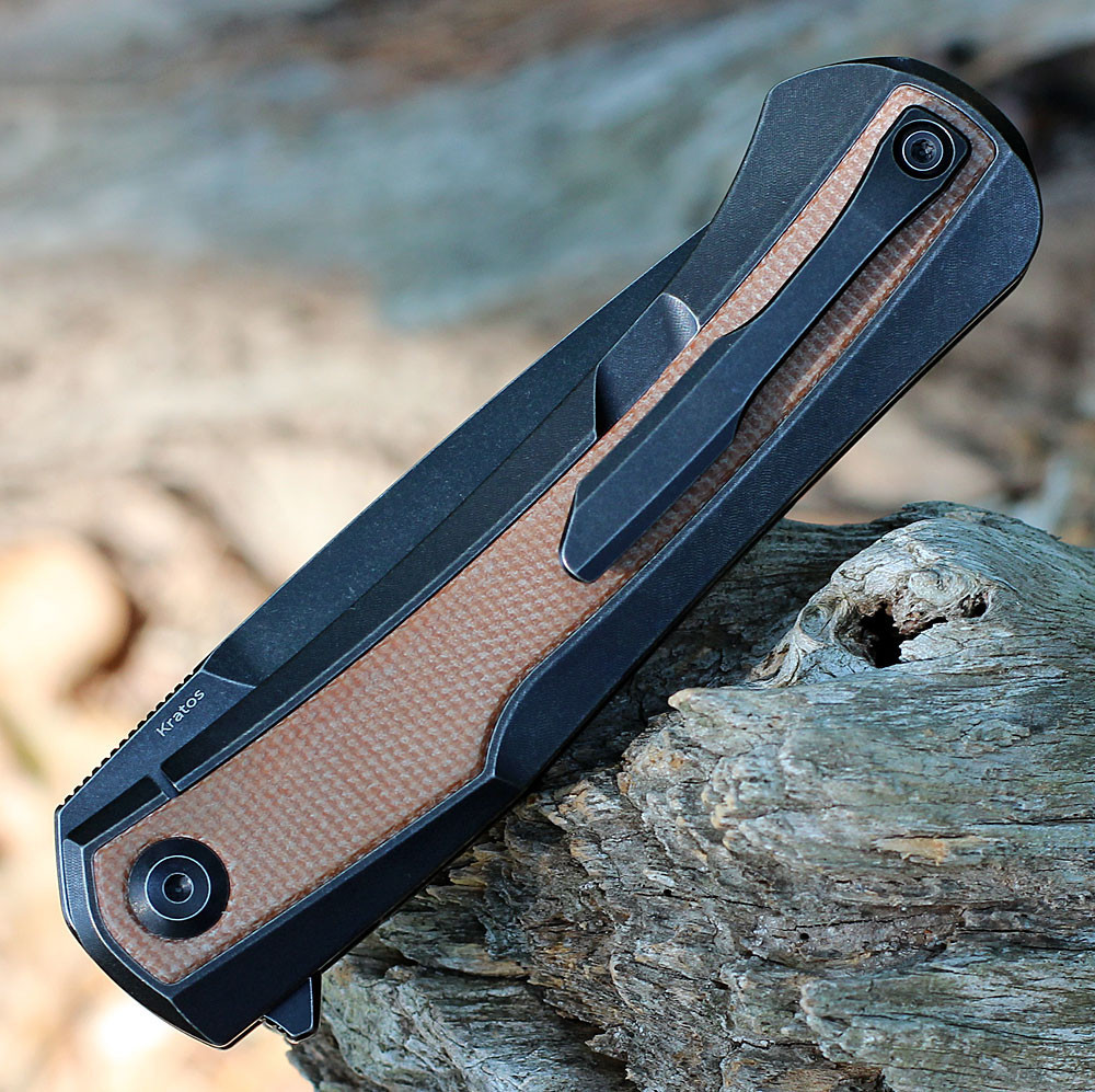 Kansept Kratos | Brown K1024A8 | Knifeworks