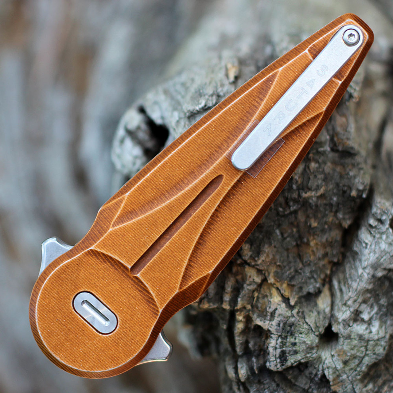 Fox Knives Saturn - Copper Aluminum (2.56" N690 Stonewash) FX-551 ALCO