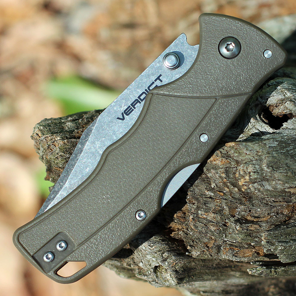 Cold Steel Verdict | Dark Earth FL-C3CPSSFDE | Knifeworks