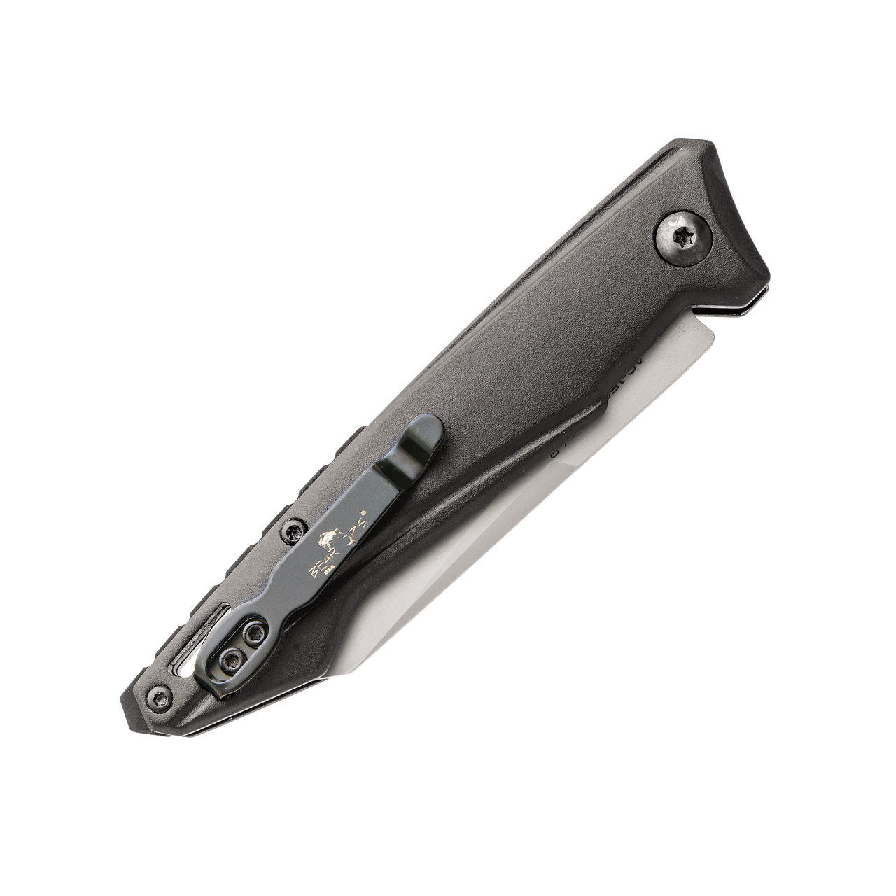 Bear Ops Bold Action XV Button Lock Automatic Knife ( BC1500AIBKP) - 3" 14C28N Sadavick Bead Blast Blade, Black Andinized Aluminum Handle