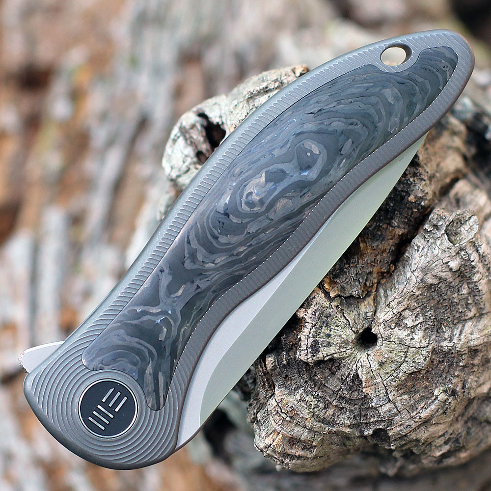 WE Synergy 2v2 Flipper- Gry Intergal Ti / CF (3.49" BB CPM20CV)  WE18046CF1
