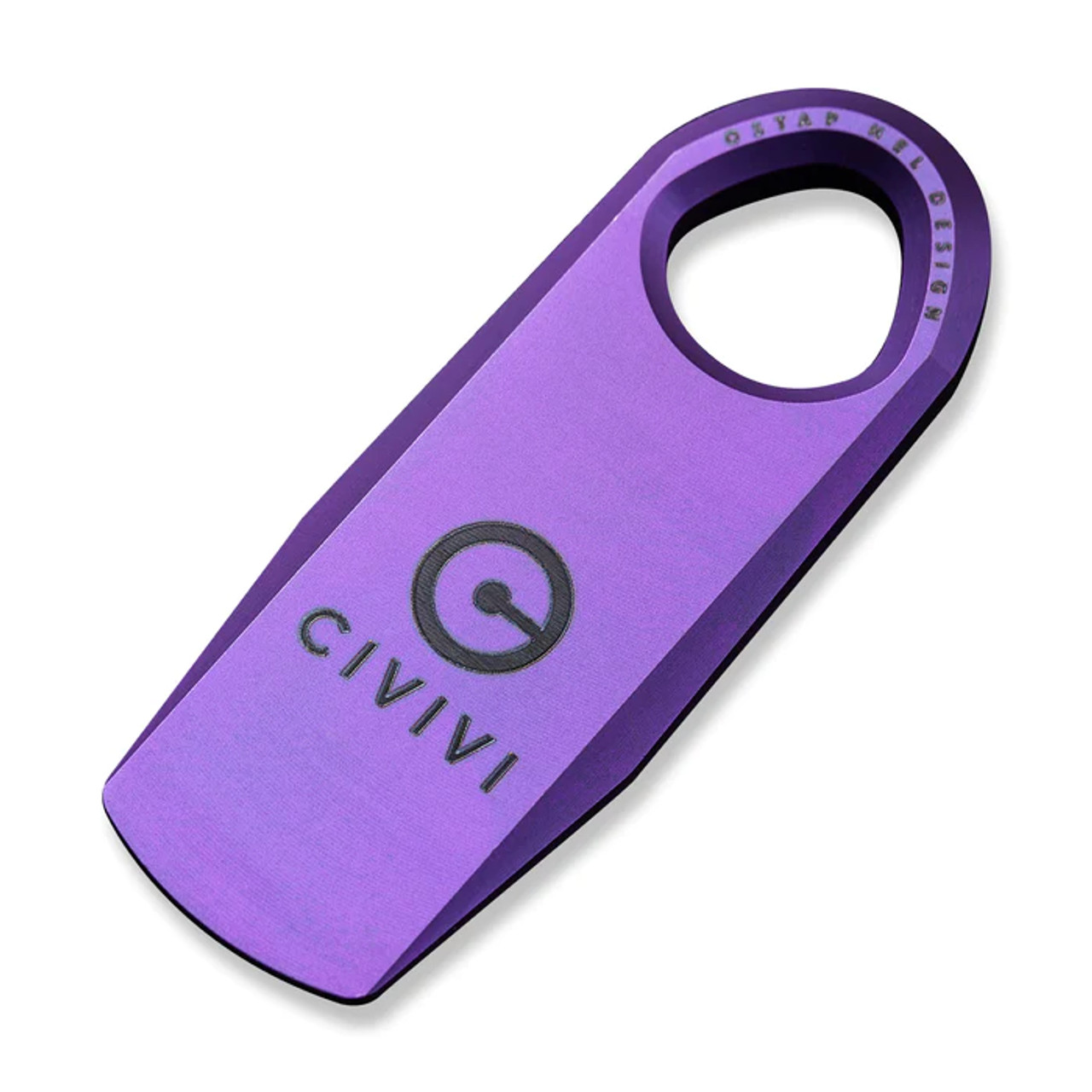 CIVIVI Ti-Bar Prybar (C21030-2)- 1.70" Purple Flat Satin