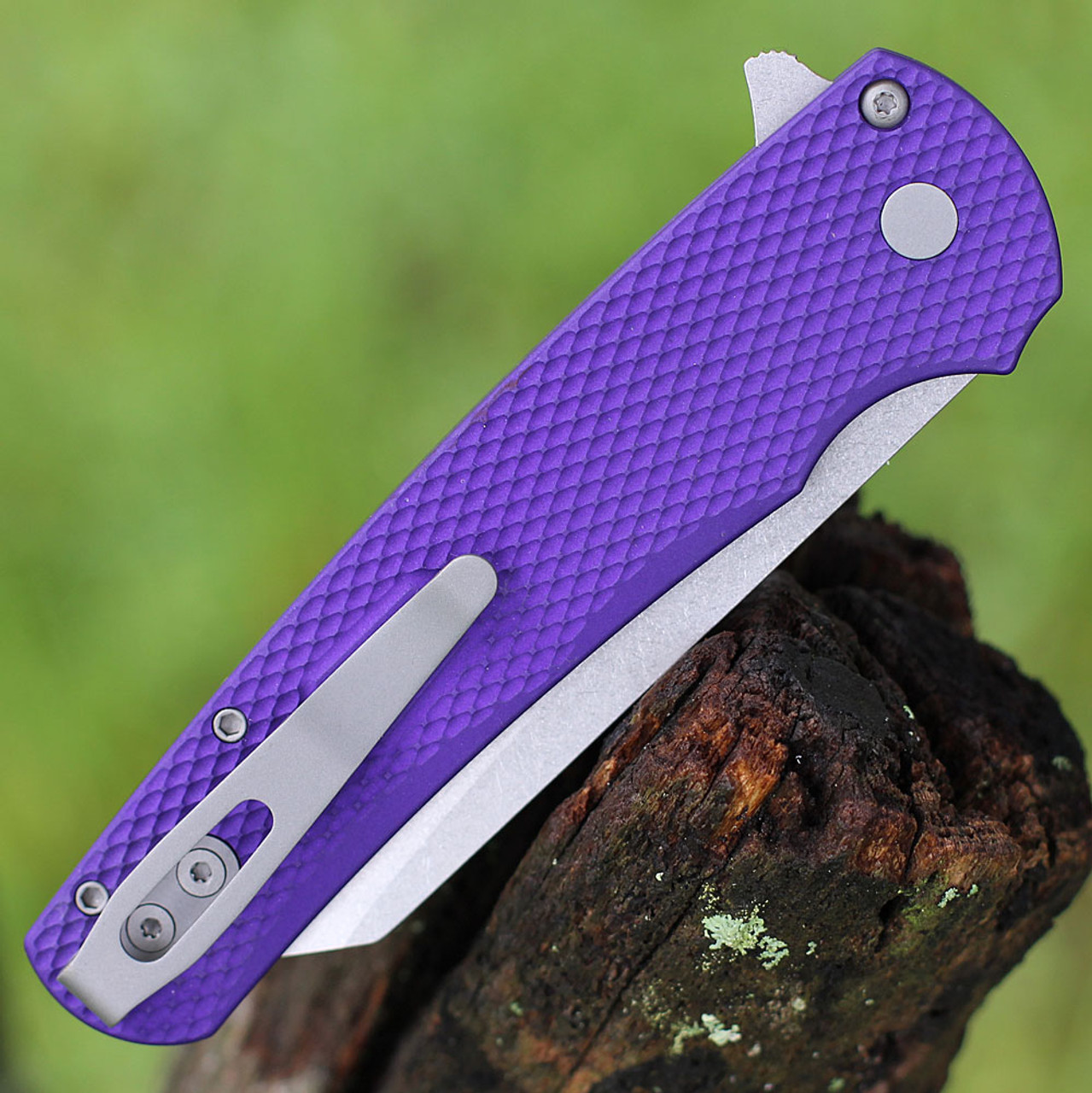 Pro-Tech Malibu Purple Textured (3.5" SW Reverse Tanto) 5205-PURPLE